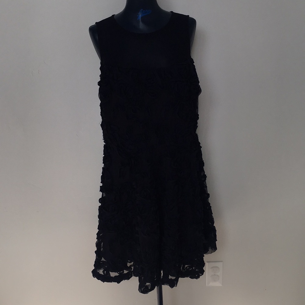 New York & company navy floral dress